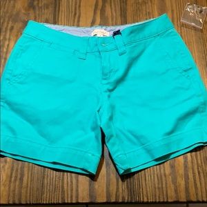 Green shorts